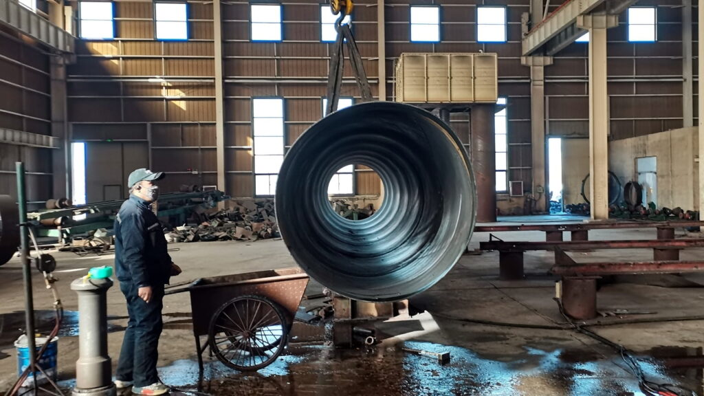  Tube spiralé de 12 pouces de diamètre extérieur