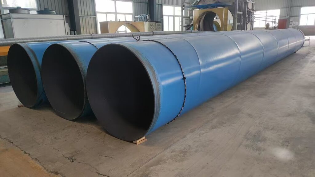 FBE coated spiral pipe