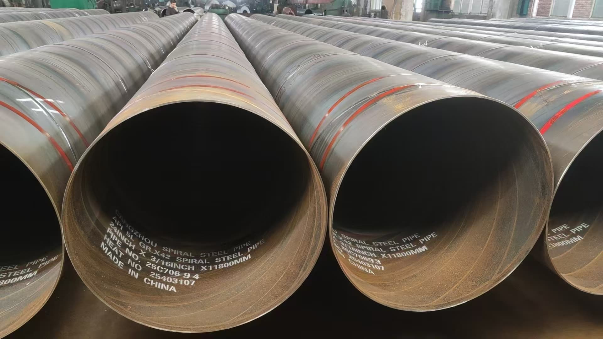 api 5l grb spiral weld pipe