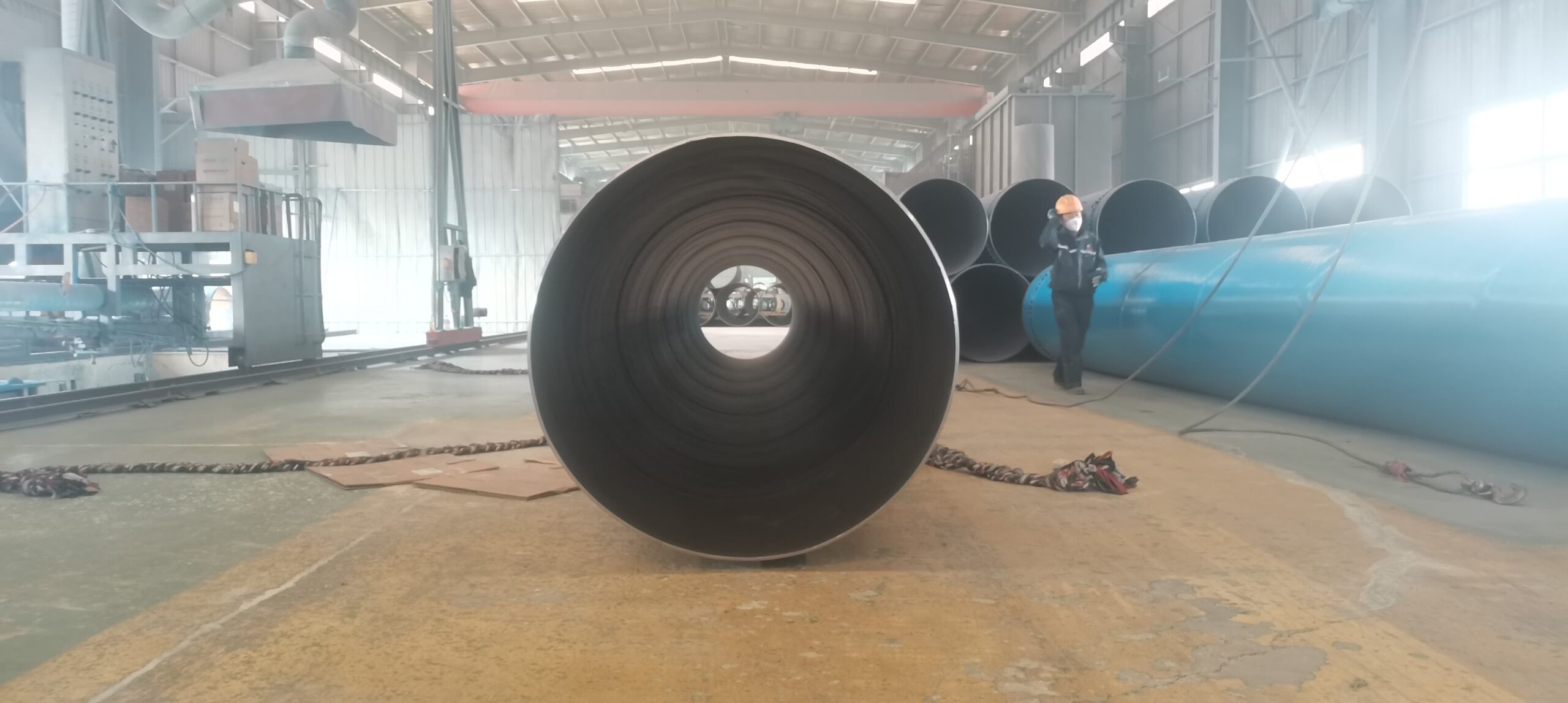 lined spiral pipe